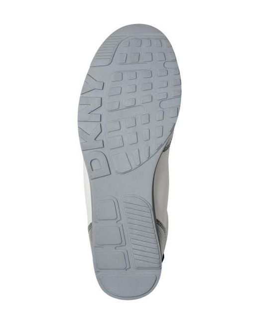 DKNY White Amanda Sneaker