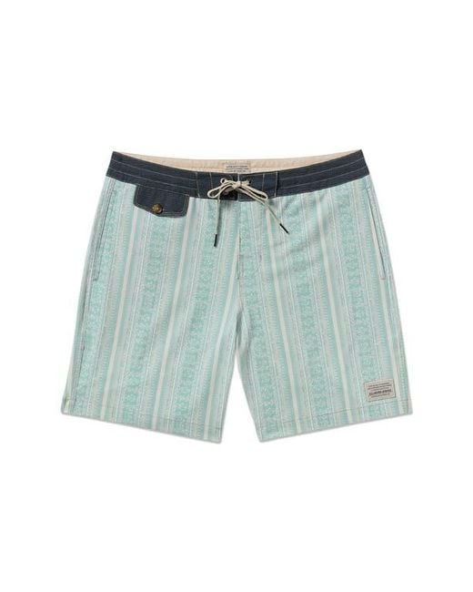 Billabong Blue Riverside Garage Lo Tide Board Shorts for men