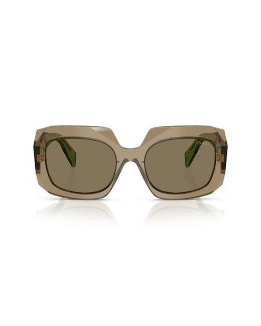 Prada Multicolor 55Mm Square Sunglasses