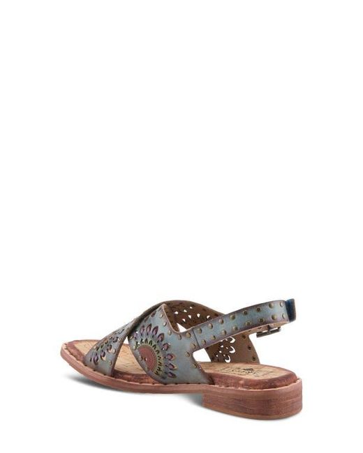 Spring Step Multicolor Crossroads Slingback Sandal
