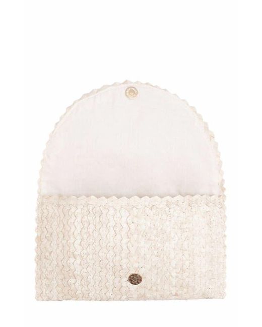 Jelavu Natural Coco Clutch Bag