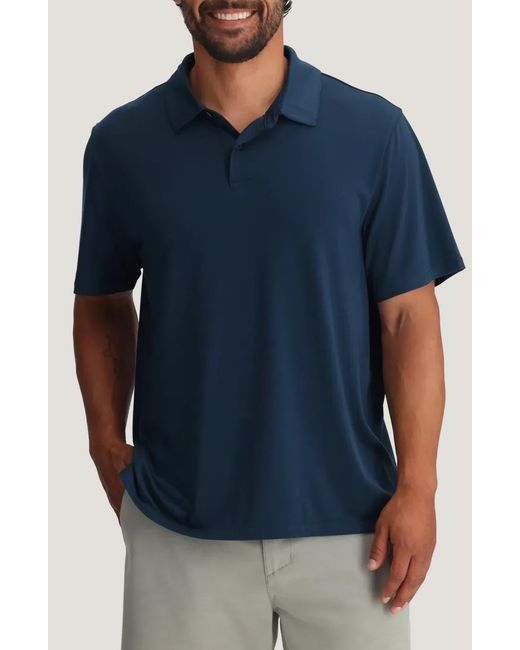 Free Fly Blue Elevate Polo for men
