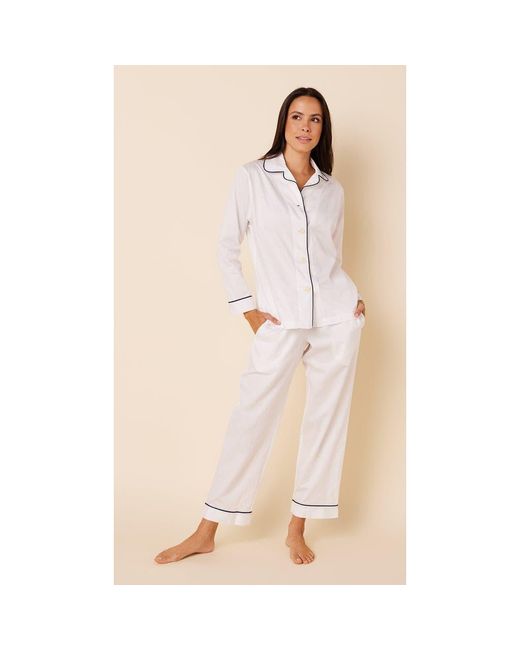 The Cat's Pajamas Natural Flannel Pajama Set for men