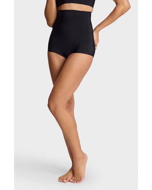 Commando Black Zone Smoothing High Waist Briefs