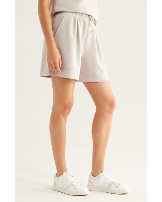 Zella Natural Ultra Soft High Waist Knit Shorts