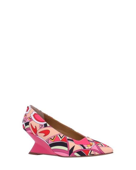 J. Reneé Red Anisha Pointed Toe Pump
