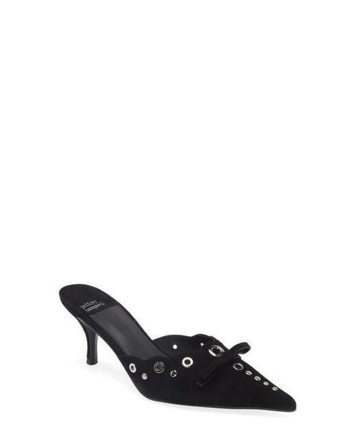 Jeffrey Campbell Black Gratis Pointed Toe Mule