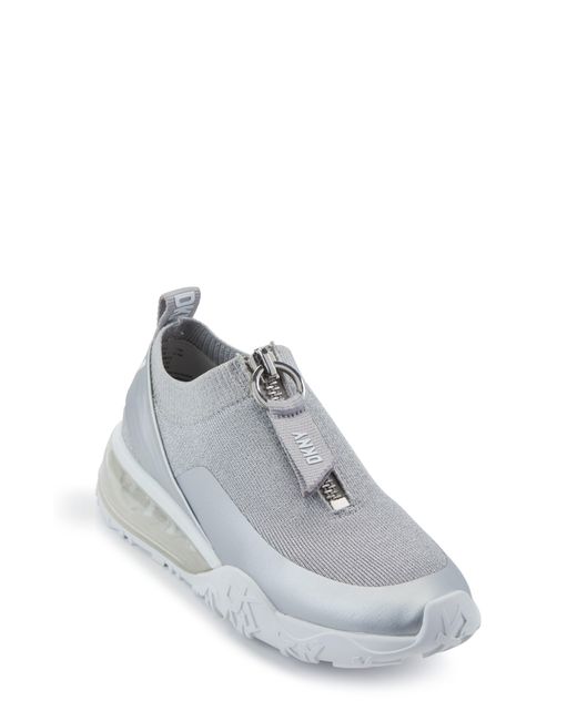 DKNY Kadia Zipup Sneaker in White Lyst