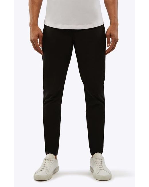 Cuts Black Ao Five-Pocket Stretch Pants for men