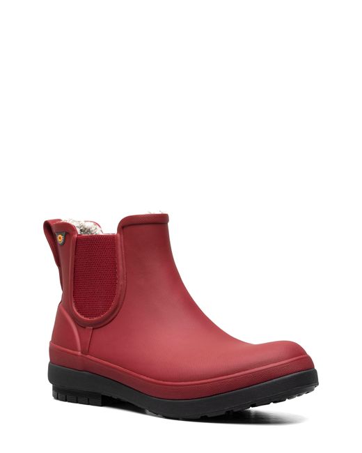 amanda ii waterproof insulated chelsea rain boot