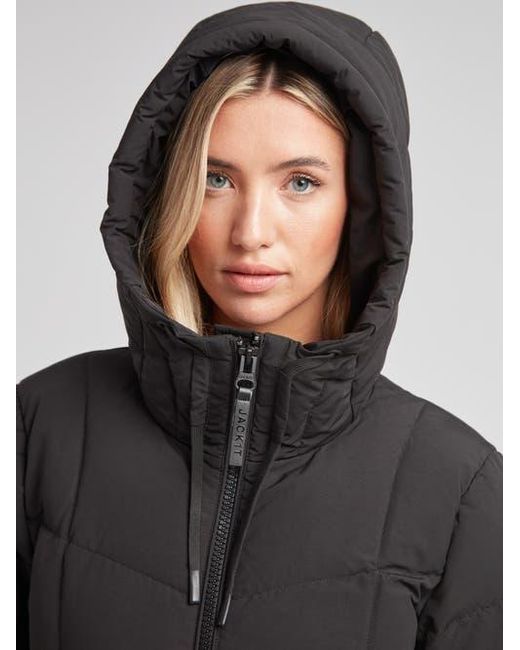 Jacket Black Star Extra Long Down Coat