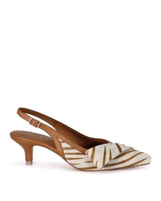 Diba True Brown Settle Down Slingback Pump