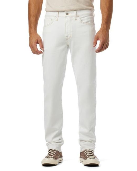 Joe's Jeans White The Brixton Slim Straight Leg Jeans for men