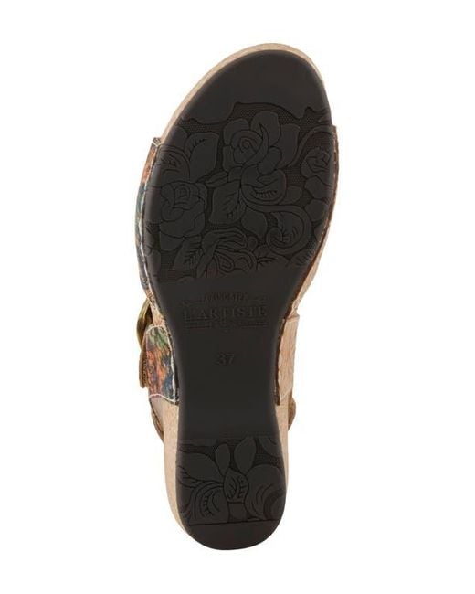 Spring Step Brown Osuna Ankle Strap Platform Sandal