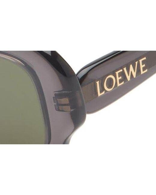 Loewe Brown 51Mm Rectangular Sunglasses