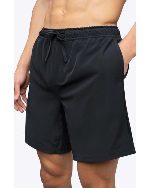 Cuts Blue Crossover Shorts for men