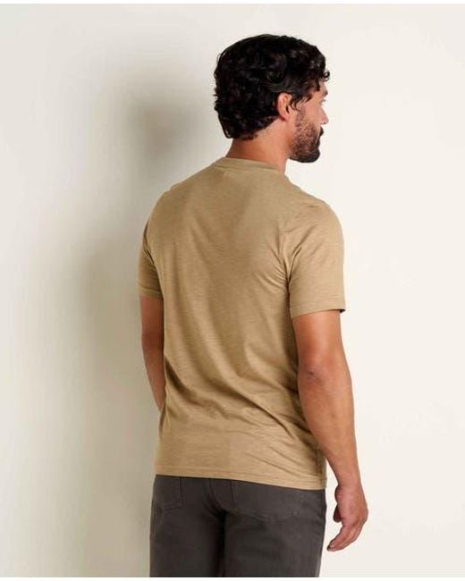 Toad & Co. Natural Tempo Crew for men