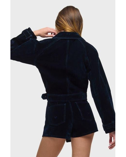 Hudson Blue Raglan Moto Jacket