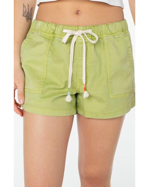 Roxy Green Lil Trooper Drawstring Shorts