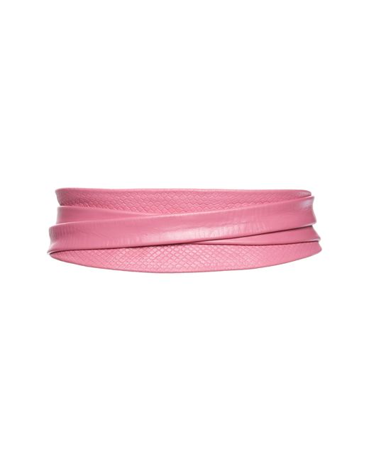 Ada Pink Classic Wrap Belt