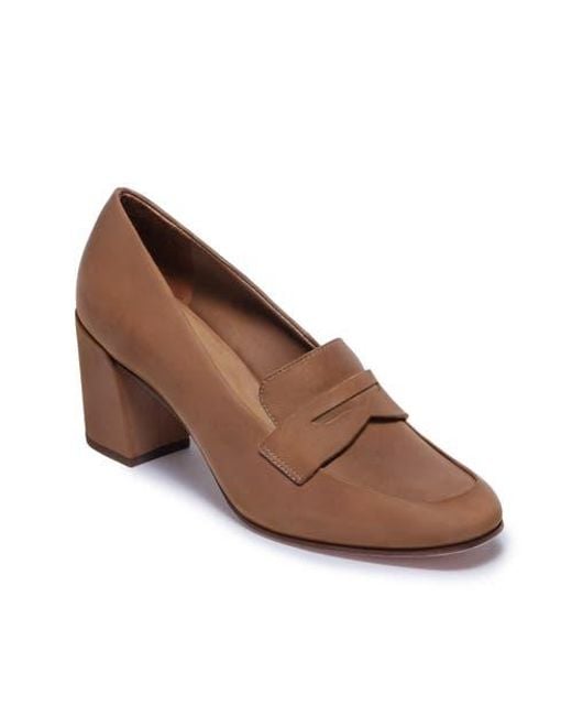 Bernardo Brown Nevaeh Loafer Pump