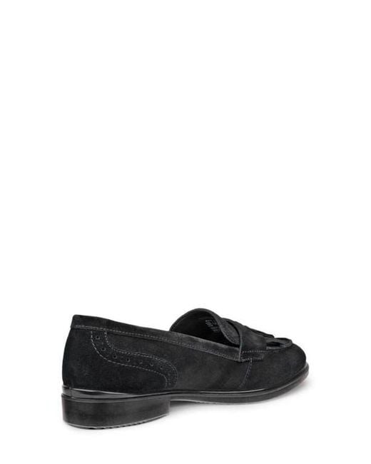 Ecco Black Classic 15 Tassel Loafer