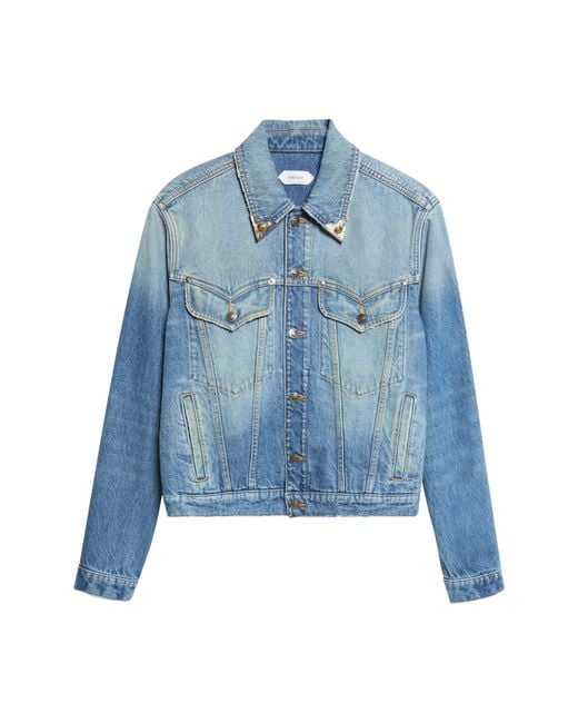 Versace Blue Denim Jacket for men