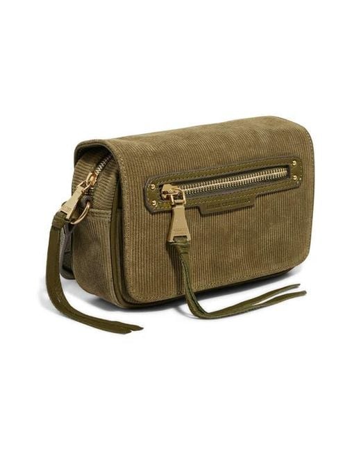 Aimee Kestenberg Stockbridge Suede Corduroy Crossbody in Green Lyst