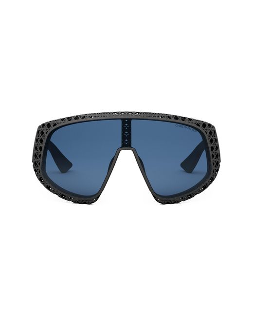 Dior Blue '3d M1u Mask Sunglasses for men