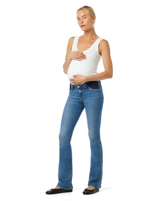 Joe's Jeans Blue The Icon Mid Rise Bootcut Maternity Jeans