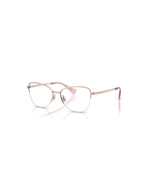 Ralph Metallic 53Mm Irregular Optical Glasses