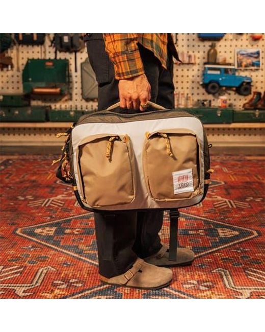 Topo Metallic Global Briefcase for men