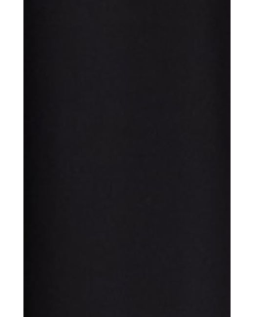 Weekend by Maxmara Black Ghia Cross Back Ruched Sundress