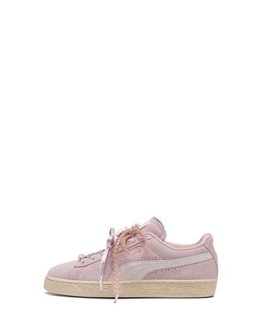 PUMA Pink Suede Bloom Sneaker