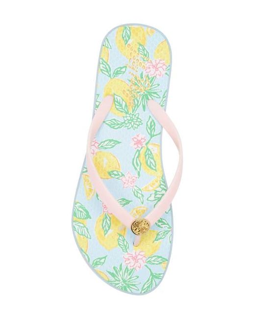 Lilly Pulitzer Multicolor Pool Flip Flop
