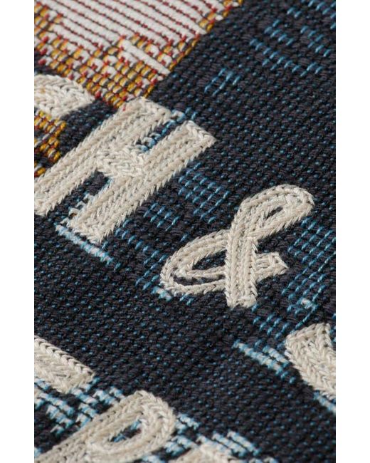 Scotch & Soda Multicolor Art Department Collage Cotton Blend Jacquard Jacket