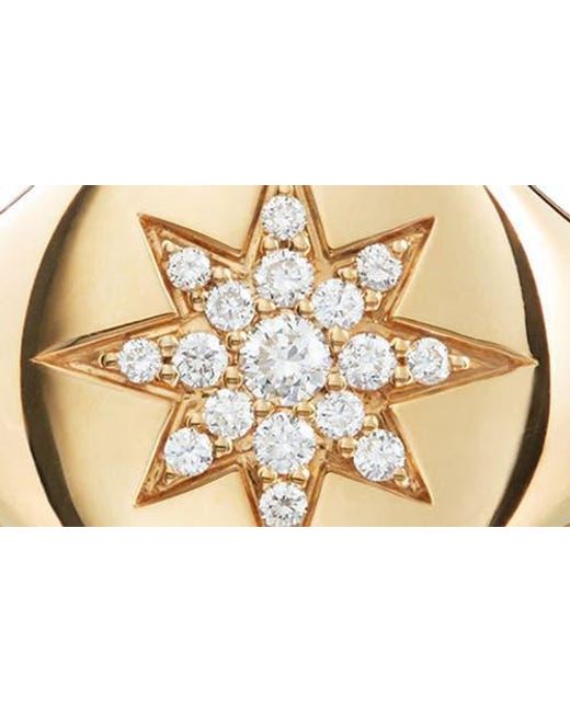 David Yurman Metallic Cable Collectibles Compass Mini Pinky Ring