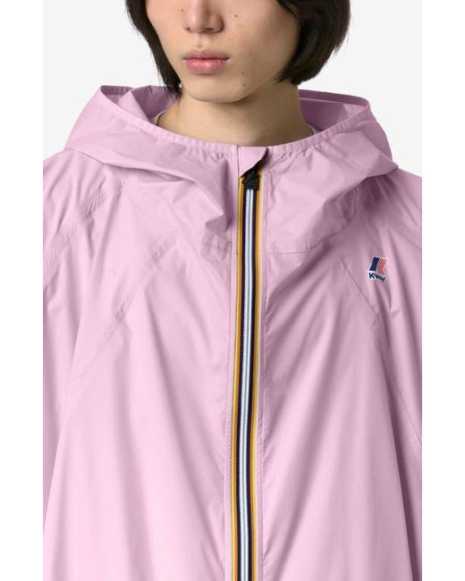 K-Way Multicolor Rennes Waterproof Packable Rain Poncho