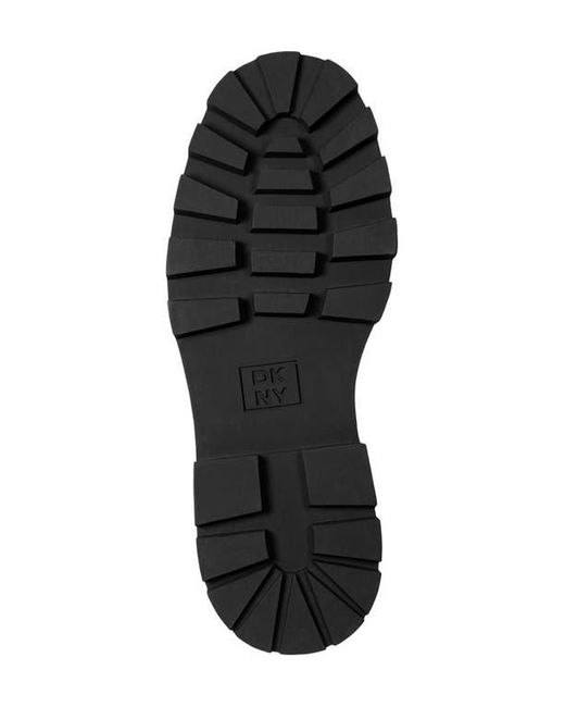 DKNY Black Sahana Platform Penny Loafer