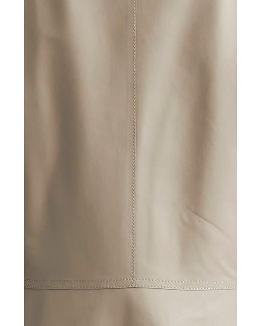 Lafayette 148 New York Natural Fitted Waist Collarless Jacket