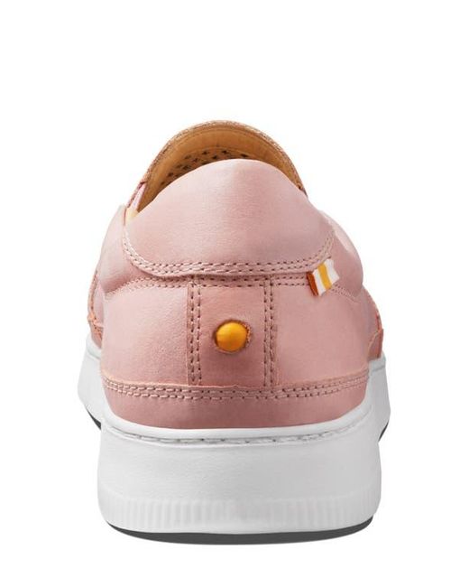 Samuel Hubbard Shoe Co. Pink Featherlight Laguna Slip-On Sneaker