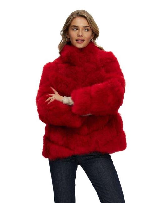 Gorski Red Select Cashmere Goat Jacket