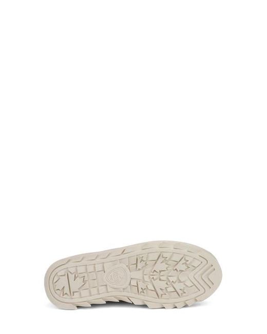 Pajar White Gala Front Zip Waterproof Platform Ankle Bootie