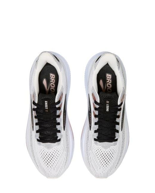 Brooks White Ghost 17 Running Shoe