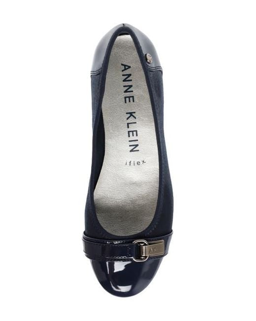 Anne Klein Blue Akable Flat