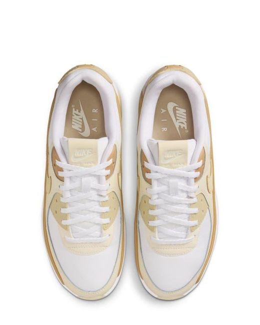 Nike White Air Max 90 Lv8 Platform Sneaker