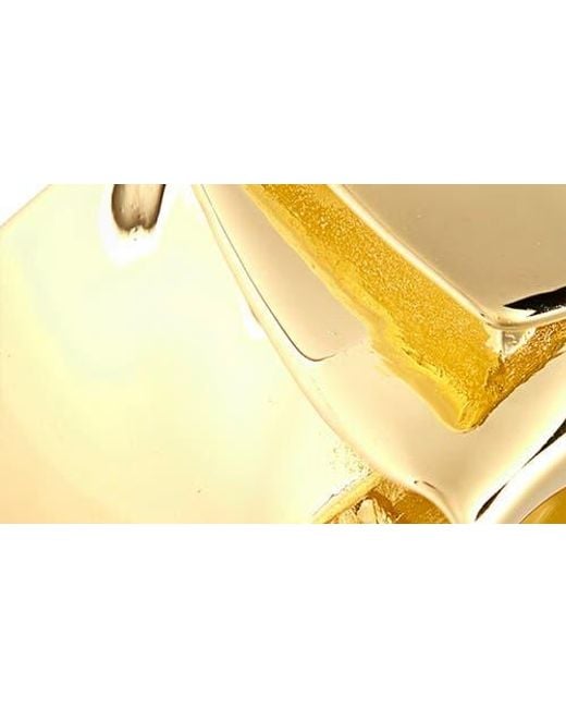 Completedworks Metallic Draped Fold Ring