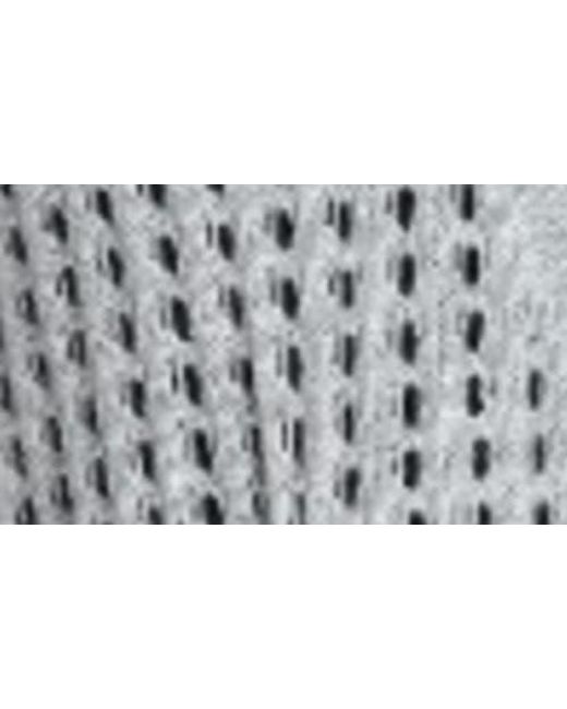 Apny Gray Open Stitch Cardigan