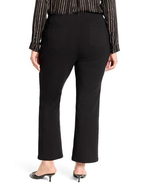 NIC+ZOE Black Wonderstretch Berkeley Bootcut Pants
