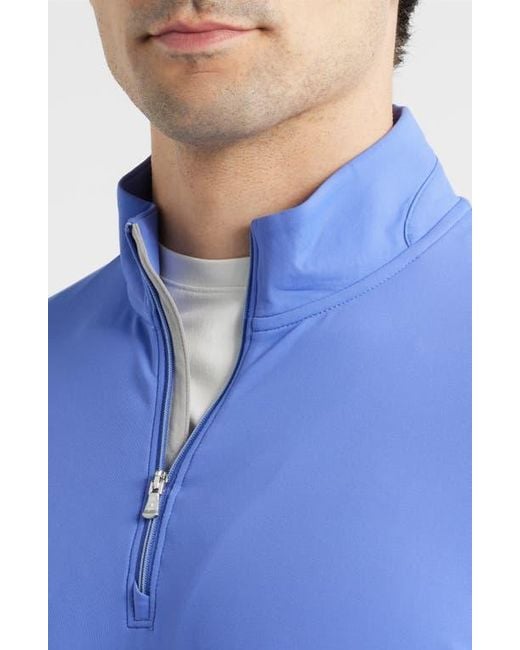 Johnnie-o Blue Motion Performance Quarter Zip Pullover for men